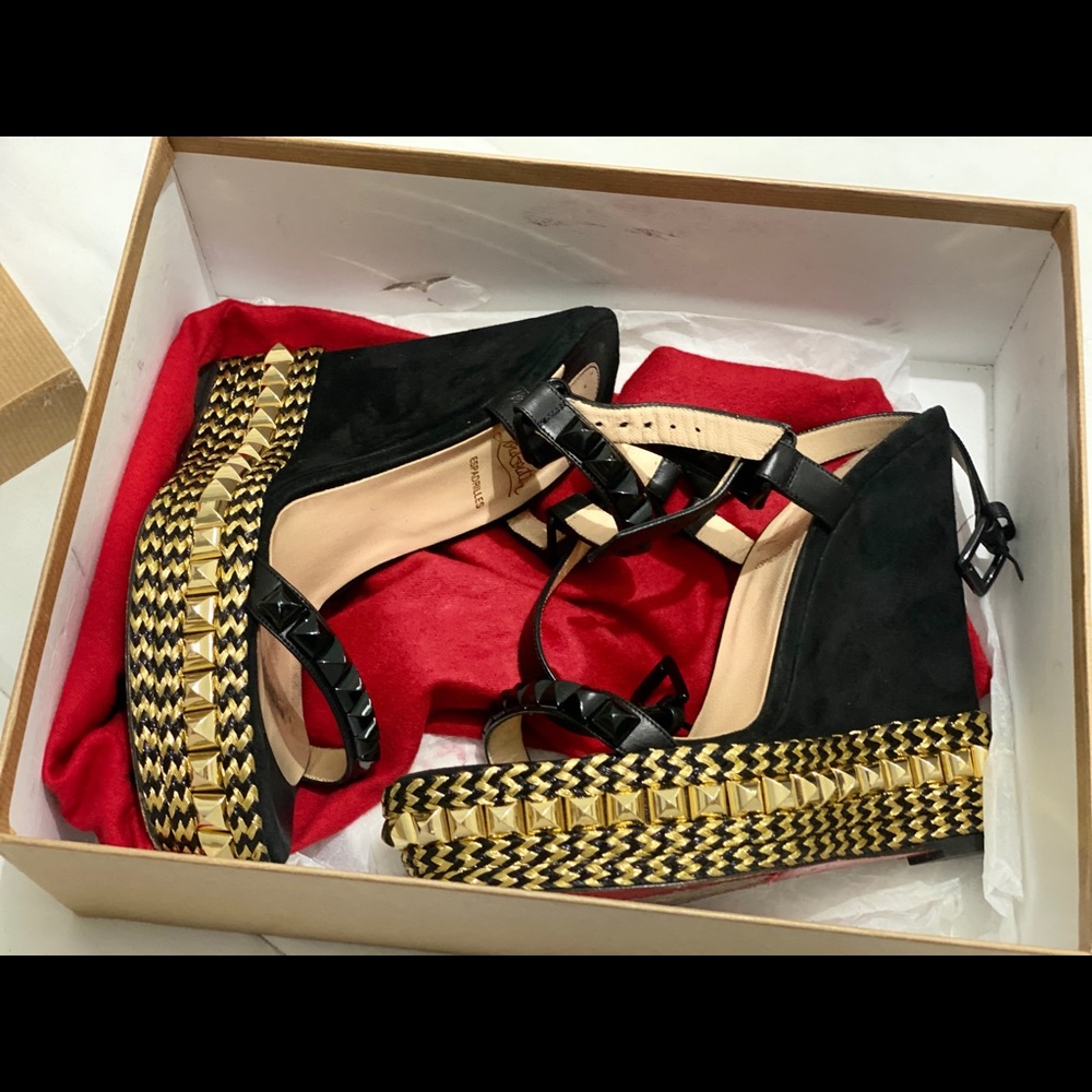 Christian Louboutin Cataclou 140 Calf Suede